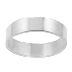  [AZ] Sterling Silver Mens 6.25 mm Band Jewelry