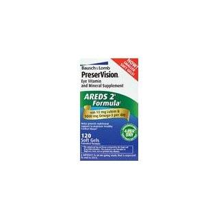 PRESERVISION SFTGL EYE AREDS 2 Size 120 by BAUSCH & LOMB PERSONAL 