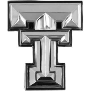 Car Emblem METAL Chrome 3D Texas Tech Red Raiders  