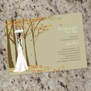     Custom Bridal Shower Invitations   Print Your Own 