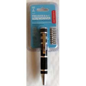  Precision 8 in 1 Screwdriver Black 