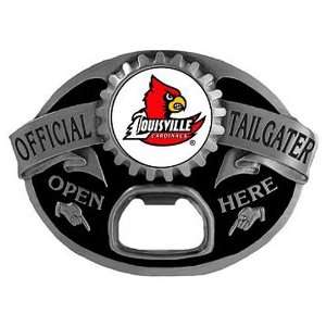Louisville Cardinals Silver Official Tailgater Bottle Opener Belt 