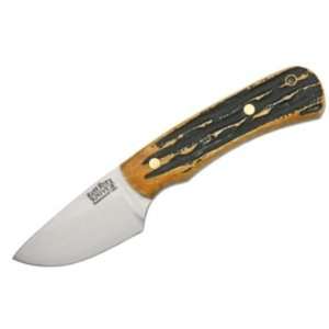  Bark River Knives 6111BAS Carbon Steel Bumble Bee Fixed Blade Knife 