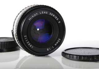 Nikon Lens Series E 50mm f 1.8 Pancake Japan Working Lens   Excellent 