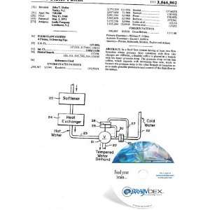  NEW Patent CD for FLUID FLOW SYSTEM 