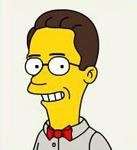 This is me   as a Simpsons character, that is.