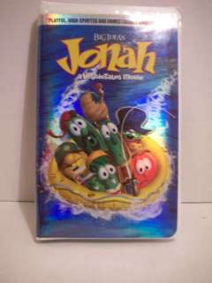 BIG IDEAS JONAH A VEGGIETALES MOVIE VHS TAPE 012236134527  