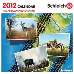   2012 Schleich Wall Calendar by teNeues Publishing 