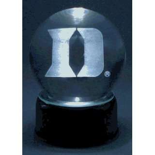  Duke U Logo Etched In Crystal, Base Musical And Lit 
