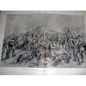   Wounde On Field At Battle Elandslaagte Boer War