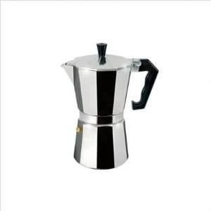  Bundle 53 3 Cup Espresso Stovetop Coffeemaker in Polished 