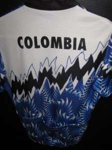   COLOMBIA CYCLING JERSEY MAFIA SHIRT BIKE RACING DON PABLO MENS S M