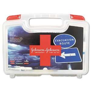  & Johnson  Red Cross Emergency First Aid Kit, 110 Pieces, Plastic 
