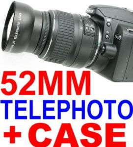 52mm TELEPHOTO Lens FOR NIKON D3100 D5100 D90 D60 D40  