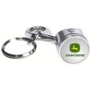  John Deere Piston Keychain Automotive
