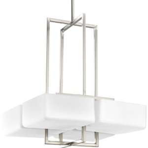    light foyer pendant with bulb Dibs Brushed Nickel