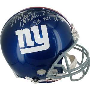  Michael Strahan Autographed SB XLII Champs NY Giants 