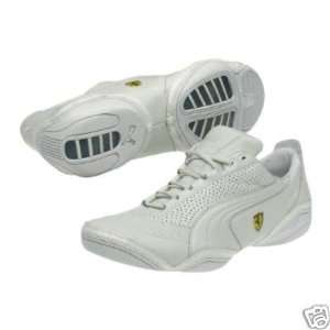  Puma Ferrari Mens White Sneakers Shoes sz. 10