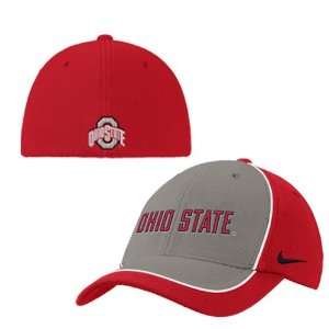 Nike Ohio State Buckeyes Dri Fit Signal Caller Swoosh Flex Fit Hat 