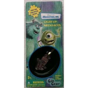   Disney & Pixar MONSTERS, Inc. LIGHT UP GLOW Necklace BOO Toys & Games