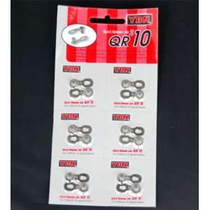  6 Set 10 Speed Quick Release Links For Shimano Sram Campagnolo 