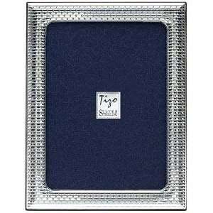  Our Tizo BRICK sterling silver polished frame   5x7 