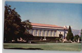 Postcard Huntington Library in Pasadena,California/CA  