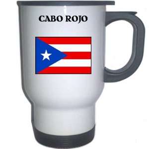  Puerto Rico   CABO ROJO White Stainless Steel Mug 