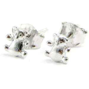  Earrings silver Teddies. Jewelry