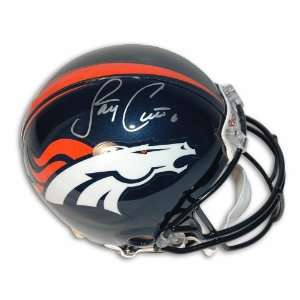  Autographed Jay Cutler Denver Broncos NFL Proline Helmet 