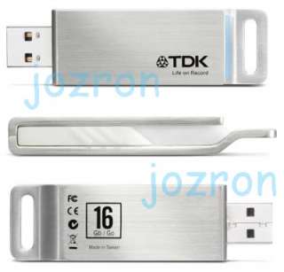 TDK Edge 16GB 16G USB Flash Pen Drive Disk Stick New  