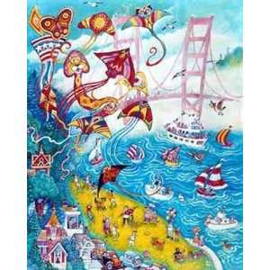  Goldengate Kites Wall Mural