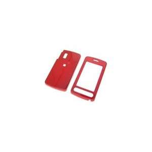  LG Vu / CU920 / CU915 SOLID RED SNAP ON CASE COVER WITH 