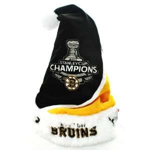  Boston Bruins 2011 NHL Stanley Cup champions swoop santa hat 