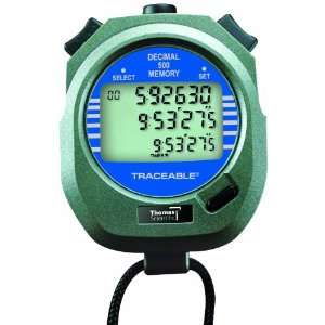 Thomas 1032 ABS Plastic Traceable Stopwatch, 1 Hr in 1/100 Sec, 3 