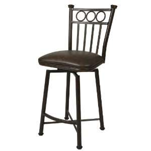 Pastel Furniture Bostonian 30 Barstool in Autumn Rust upholstered in 