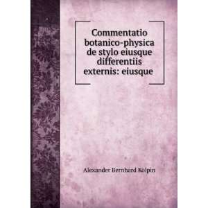  Commentatio botanico physica de stylo eiusque differentiis 