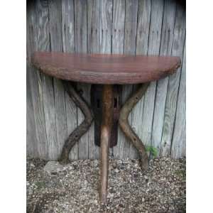  Teakwood Wall Table