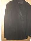 mint emmanuel ungaro ultra light silky wool 3 button black