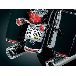   8644 Lighted Rear Fender Skirt For Harley Davidson Automotive