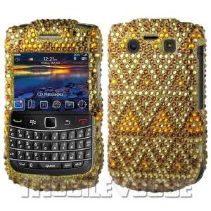   Rhinestone Hard Case Cover For Blackberry Bold 9700 AT&T,T Mobile