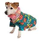 Pet Bootique Tiki Girl Dog Hawaiian Luau Pet Costume M  