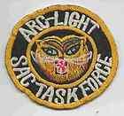 1960s 70s ARC LIGHT SAC TASK FORCE patch