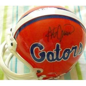 Steve Spurrier autographed Florida Gators mini helmet