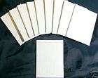 10 ACEO Blank Canvas Panels Acrylics Oils Art Canvases