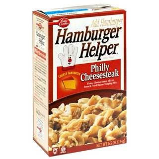 Betty Crocker Hamburger Helper Philly Cheesesteak, 6.5 Ounce Boxes 