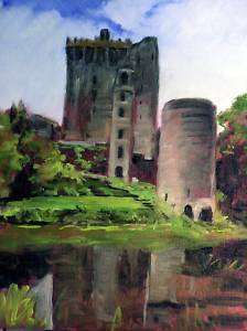 PAINTING A DAY IRELAND BLARNEY CASTLE 2  