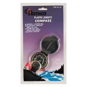 Lensatic Compass   Plastic by Rothco