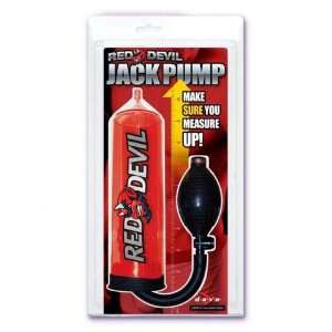 Bundle Red Devil Jack Pump and 2 pack of Pink Silicone Lubricant 3.3 