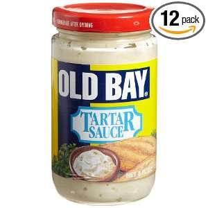 Old Bay Tarter Sauce 8 Ounce Packages (Pack of 12)  